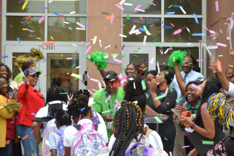 Mayor Kicks Off School Year at Excel Academy